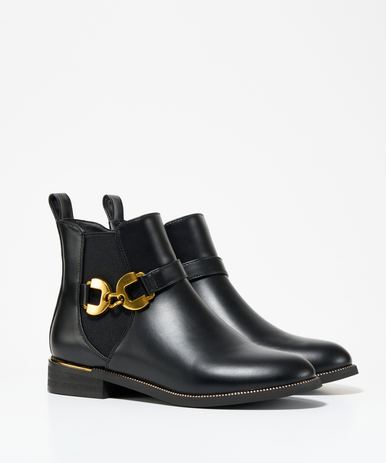 Botim detalhes dourados image number null